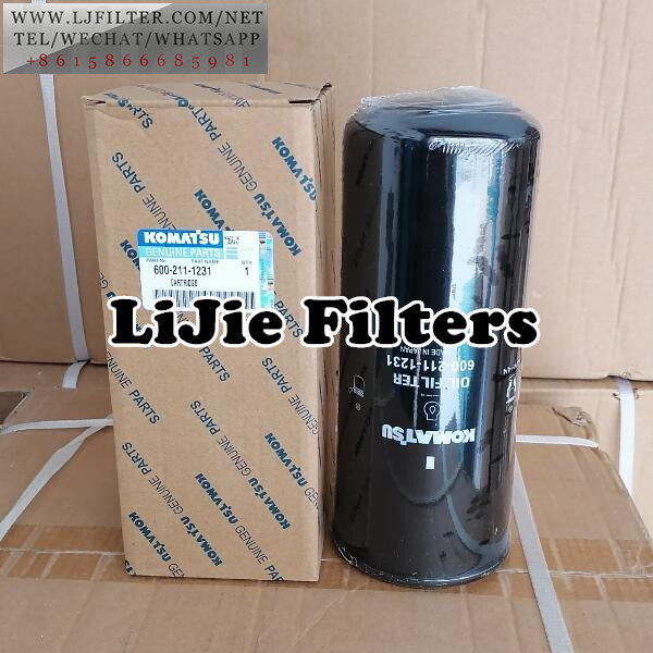 600-211-1231 Komatsu Oil Filter