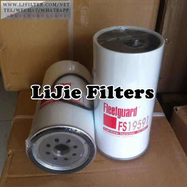 FS19591,R120T,P551075,fuel filter,fuel/water separator,replace for fleetguard