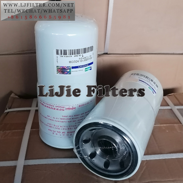 65.05510-5020B 65.05510-5017 Doosan-Alternative Oil Filter